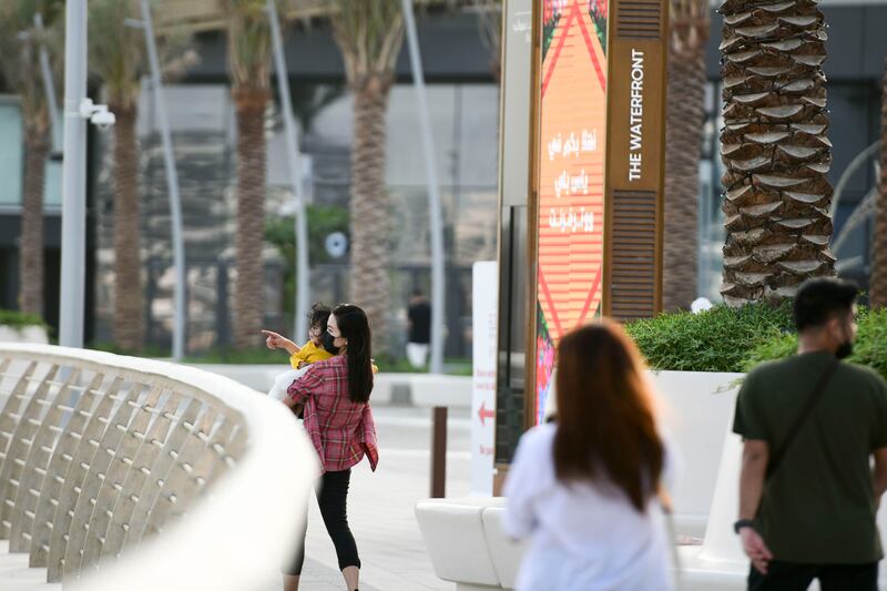 Eid Al Fitr at Yas Bay Waterfront, Abu Dhabi. 
