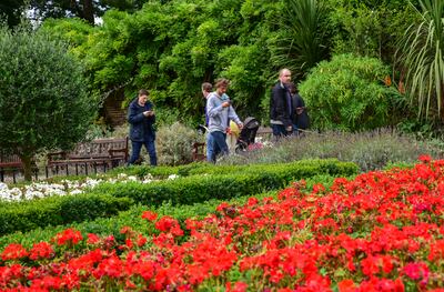 London's Holland Park is a quieter option than Hyde Park. Photo: Ronan O'Connell