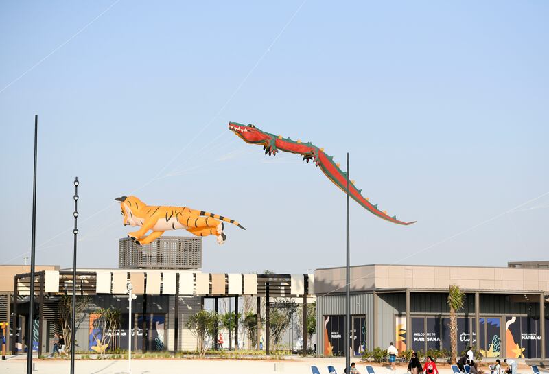 Animal kites take to the skies over Marsana Beach 