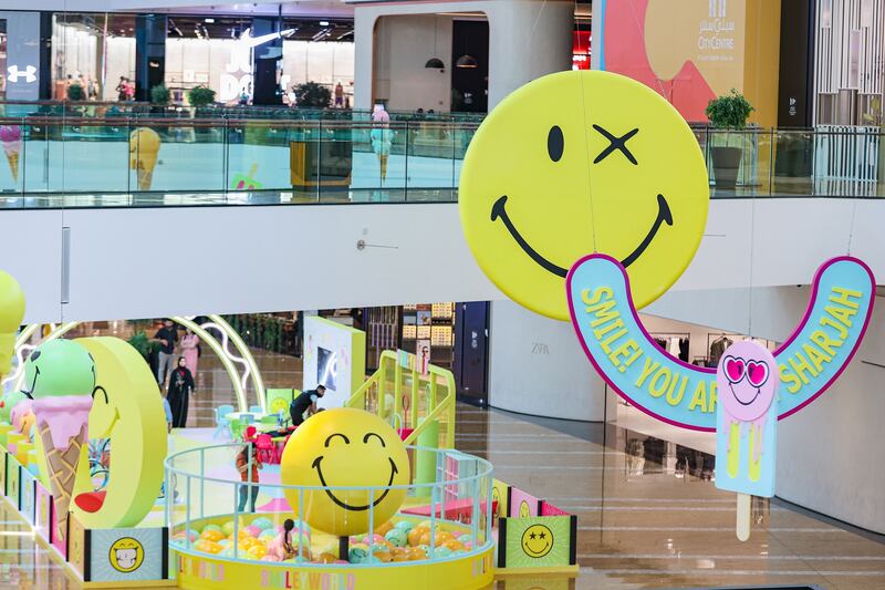 It'll be all smiles this week at the children's activation at City Centre Al Zahia, Sharjah. Photo: City Centre Al Zahia