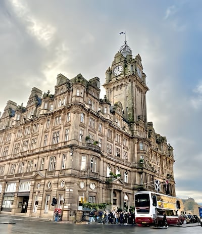 The Balmoral has one of the best addresses in Edinburgh, at No 1 Princes Street. Hayley Skirka / The National