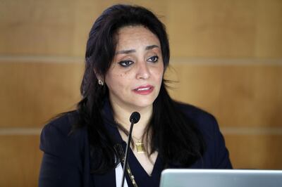 Ghada Shalaby, Egyptian vice minister for tourism affairs. Pawan Singh / The National