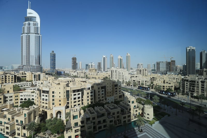 DUBAI, UAE. June 5, 2014 - STOCK photograph of The Old Town residences in Downtown Dubai, June 5, 2014. (Photos by: Sarah Dea/The National, Story by: STANDALONE, STOCK)
