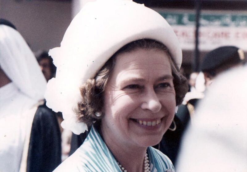 Photos of Queen Elizabeth II when she visited the UAE in 1979
Courtesy  of RAMESH SHUKLA