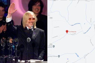 Tom Petty Road, Dickson, Tennessee. Reuters/ Google Maps