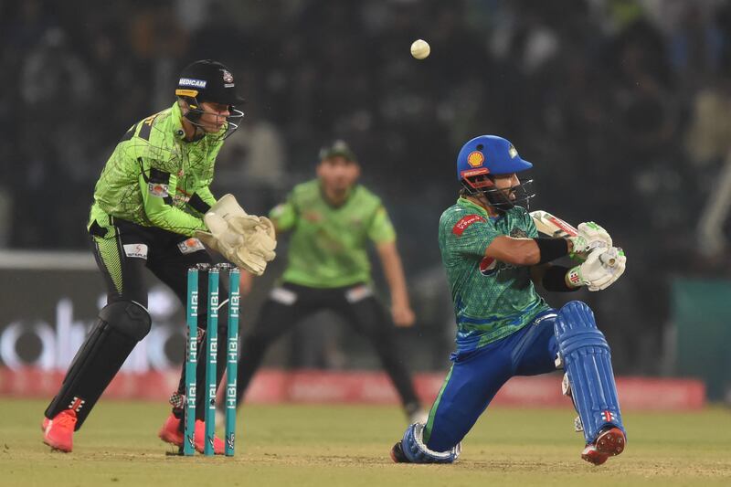 Multan Sultans and Lahore Qalandars will face-off in the PSL 2023 qualifier at Gaddafi Cricket Stadium in Lahore on Wednesday, March 15. AFP