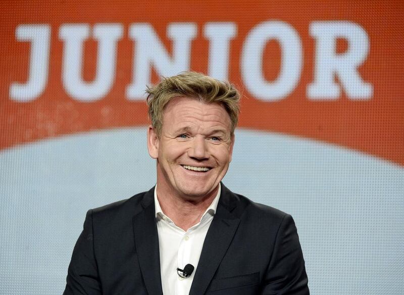 Gordon Ramsay will return to Dubai later this year with a new restaurant called Bread Street Kitchen. Courtesy Kevork Djansezian / Reuters 