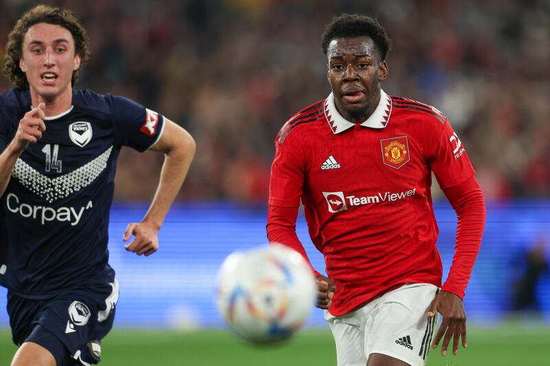 Anthony Elanga - 5. Teed the ball up for Martial to put United ahead after his side had struggled to break down the defensive shape of the Australian side. Must do more if he’s going to establish himself in the side. AP