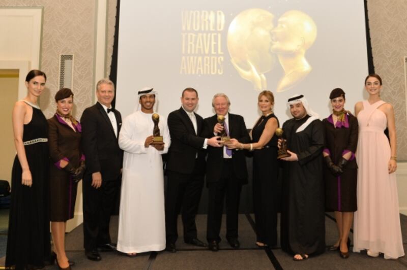 The airline was named the Middle East's leading airline in terms of first-class travel by the World Travel Awards in 2015. Photo: Etihad