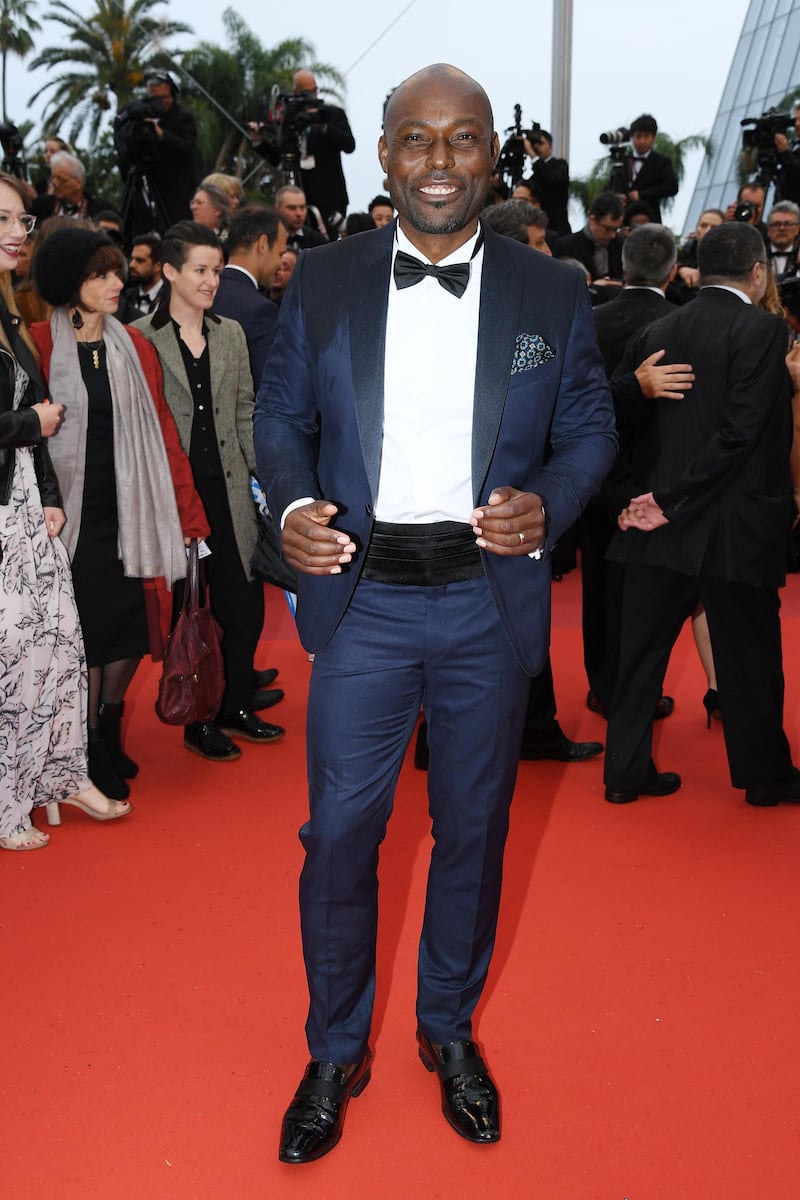 Jimmy Jean-Louis attends the screening of 'Les Plus Belles Annees D'Une Vie' during the Cannes Film Festival on May 18, 2019. Getty Images