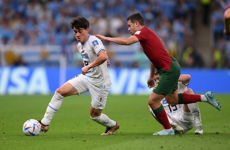 Facundo Pellistri (Vecino 62’) 7 - Confident in looking to beat his man and get balls into the box. Also linked well with Nunez. Pellistri, arguably, should have started the game. Getty