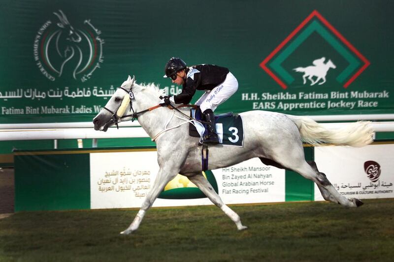 AF Lafeh will be one of the horses in the headline race on Friday at the inagural meeting at Al Ain Racecourse. Delores Johnson / The National
