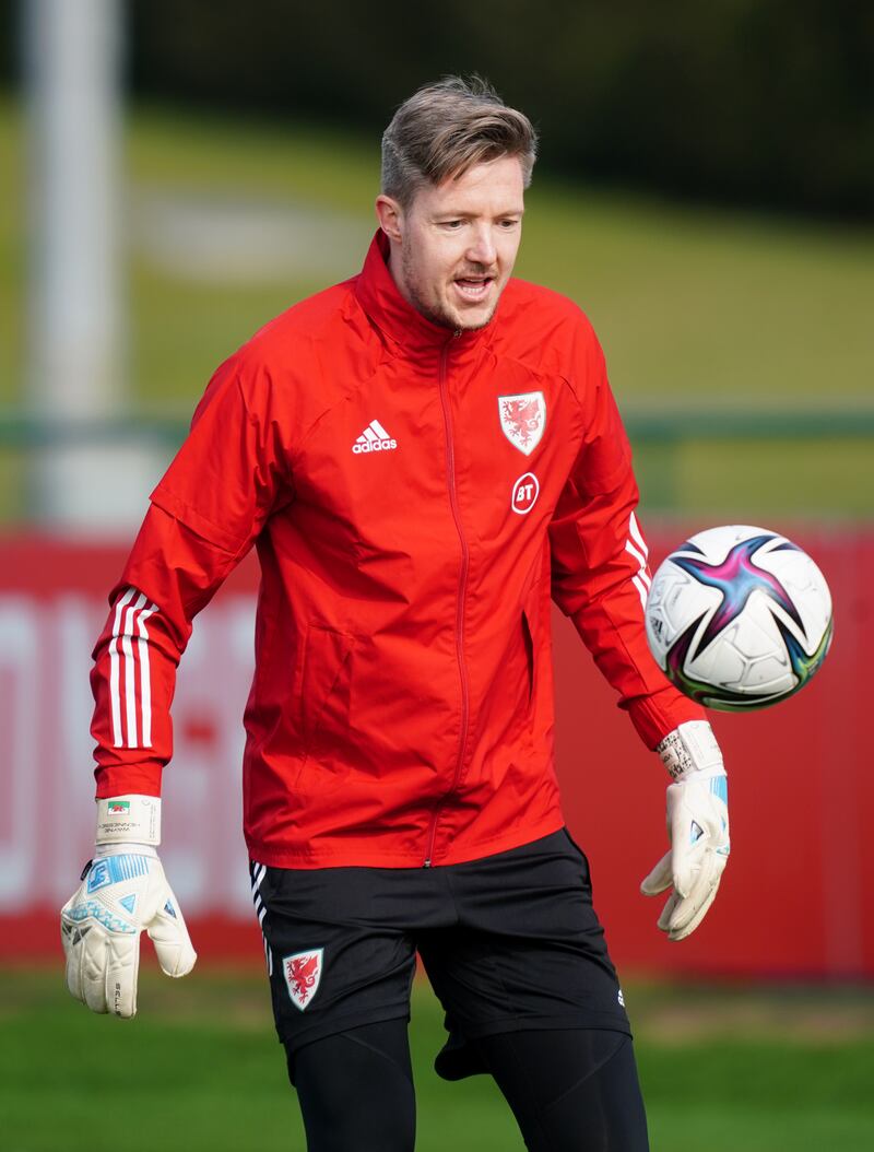 Wales goalkeeper Wayne Hennessey. PA