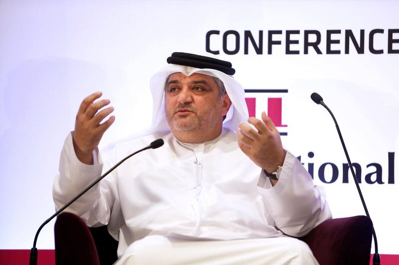 Rashed Al Baloushi, the ADX chief executive, was impressed with the number of new institutional entrants to the market  this year. Pawan Singh / The National