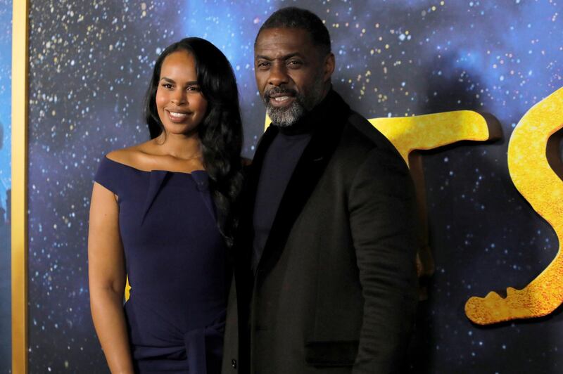 Idris Elba and Sabrina Dhowre wed in Morocco in April 2019. Reuters