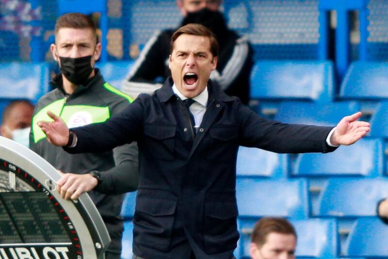 Fulham manager Scott Parker. AFP