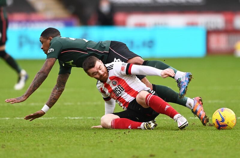 John Fleck – 7. His weak shot from range against Lloris was one of the hosts’ few bright moments in the first half. His appetising cross set up the goal for McGoldrick. Reuters