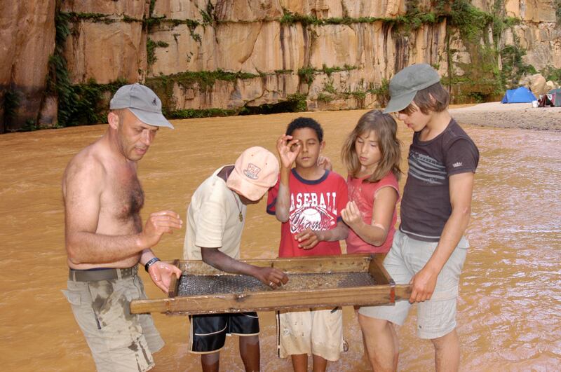 Handout: Family on a trip in Madagascar (Courtesy Responsible Travel) 