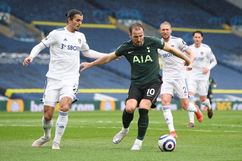 Pascal Struijk - 8: Might have scored early on but he lashed his swiveled volley over the bar. That would have been due reward for a fine shift against Kane. Getty