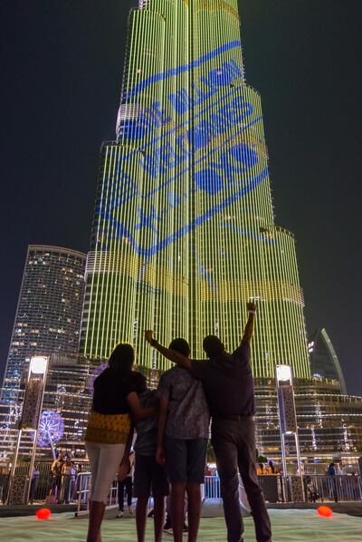 Dubai Airport's milestone achievement made it big at Burj Khalifa