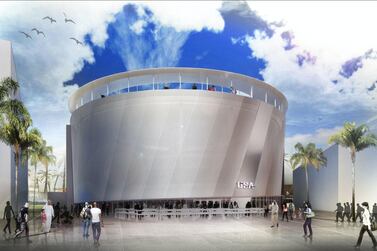 The design for the $60 million US pavilion for Expo 2020 Dubai, as revealed in 2018. It is now likely to be substantially changed, Courtesy USA Expo