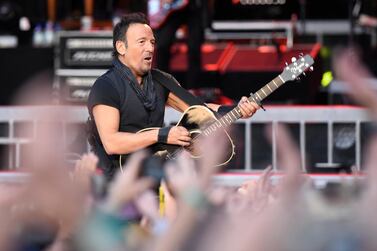 Bruce Springsteen will perform at a televised special marking Joe Biden's inauguration. AFP