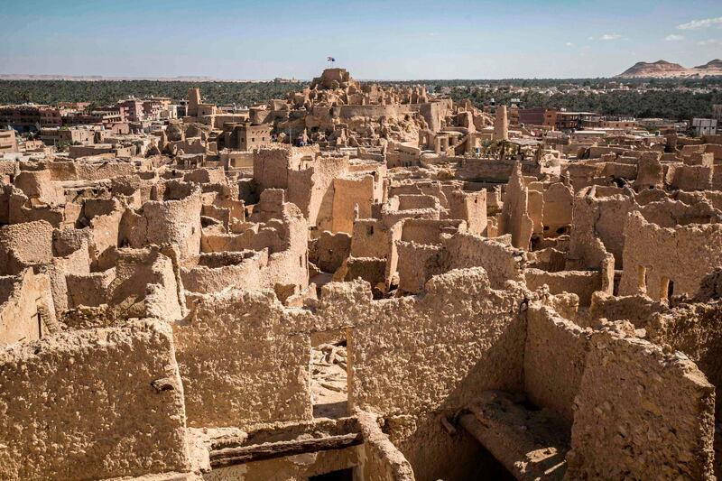 It was built using kershef, a mixture of clay, salt and rock, which acts as a natural insulator in the summer heat. AFP