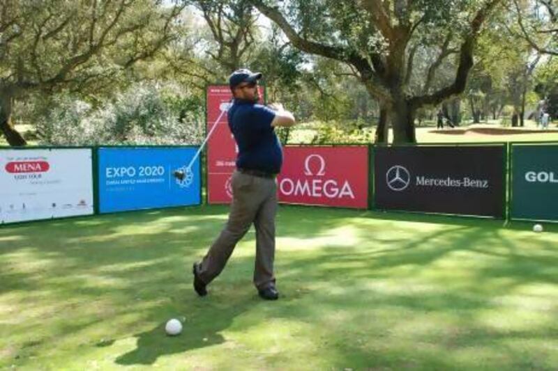 Faycal Serghini finished joint 14th in the opening event of this year's Mena Tour in Rabat last week. Golf in Dubai