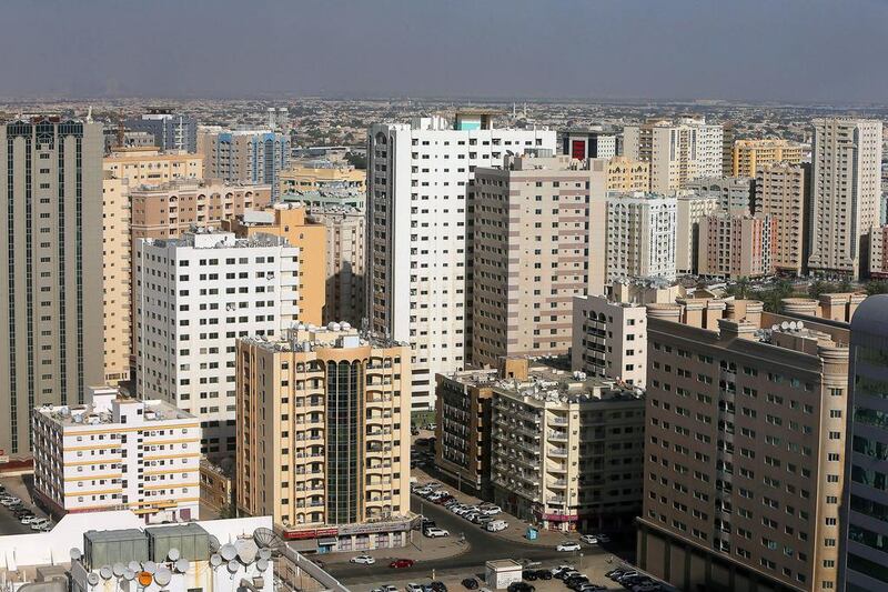 Average rents in Sharjah range from Dh38,000 per year for a one-bed apartment up to Dh58,000 for a three-bed. Pawan Singh / The National