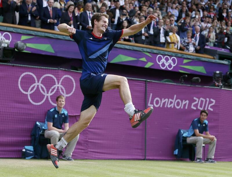 Andy Murray won the gold medal in the men's singles for Great Britain in 2012. Stefan Wermuth / Reuters