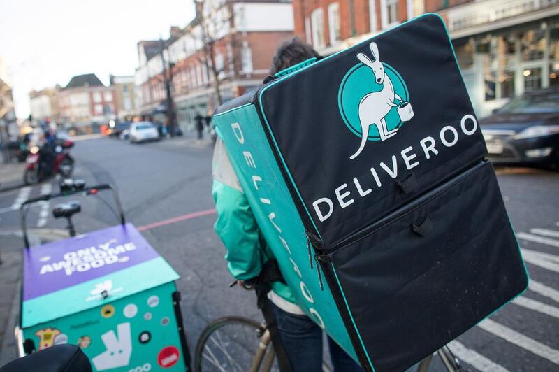 Deliveroo, an online food delivery service. Simon Dawson / Bloomberg