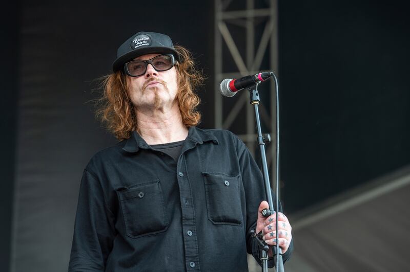 Mark Lanegan, of grunge band Screaming Trees, died aged 57 on February 22, 2022. AP Photo