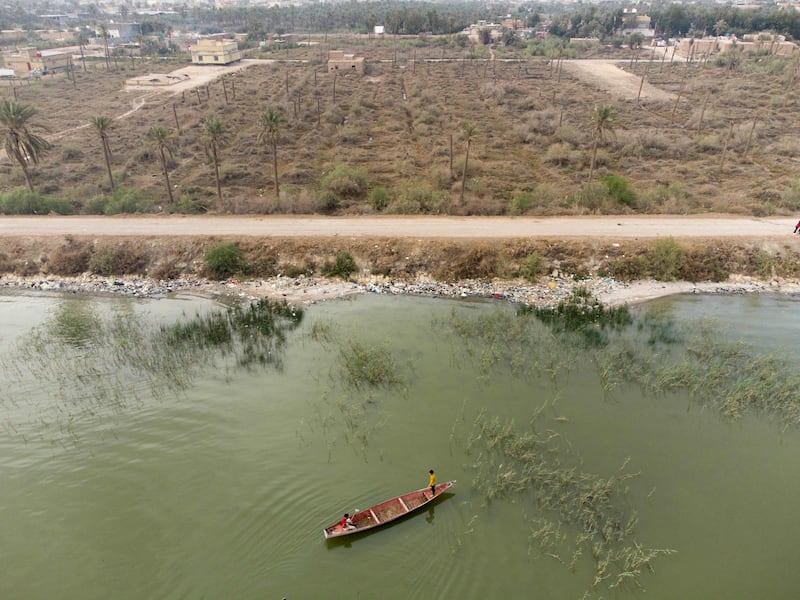 Wastewater produced by Iraq, a country of 38 million people, is also poisoning the Tigris and Euphrates.