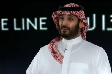 Saudi Crown Prince Mohammed bin Salman unveils The Line at Neom.