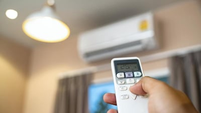 If your AC unit is getting old, replacing it could cut 40 per cent off the running costs. Getty Images