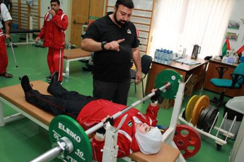 Haifa Al Naqbi will represent the UAE weightlifting team at the IWAS Games.
