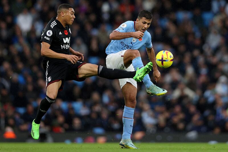 Rodri 6 – Moved into centre-back after Cancelo’s dismissal, and he dealt well with his defensive duties. AFP