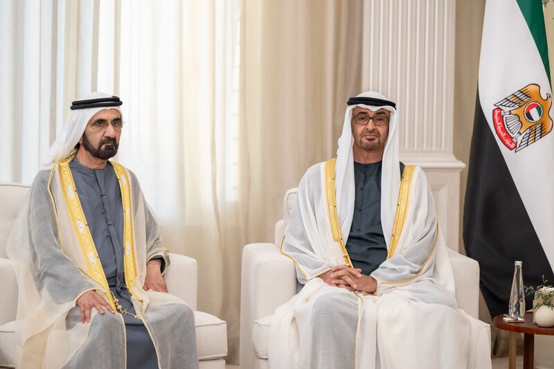 President Sheikh Mohamed and Sheikh Mohammed bin Rashid, Vice President and Ruler of Dubai, have issued messages to mark International Women's Day. UAE Presidential Court