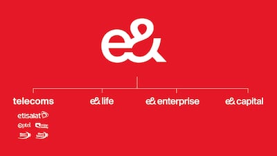 e& will focus on new acquisitions and mergers, the company said. Photo: e&