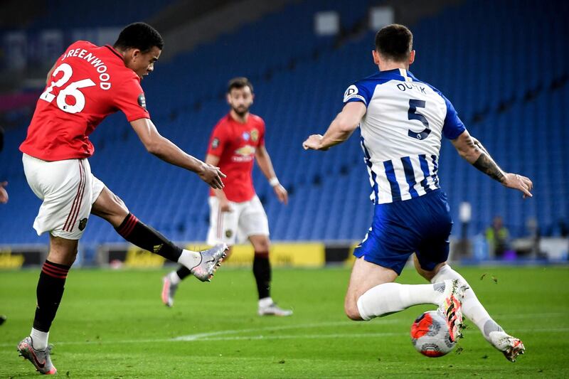 Lewis Dunk - 5: Like rest of defence, guilty of sitting far too deep at times. Couldn't cope with the pace and skill of Greenwood for first goal. EPA