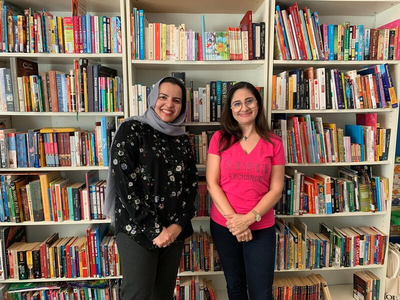 co-founders of Bookends, a Sharjah-based start-up.