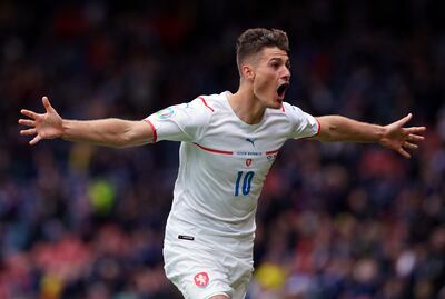 Czech Republic's Patrik Schick.