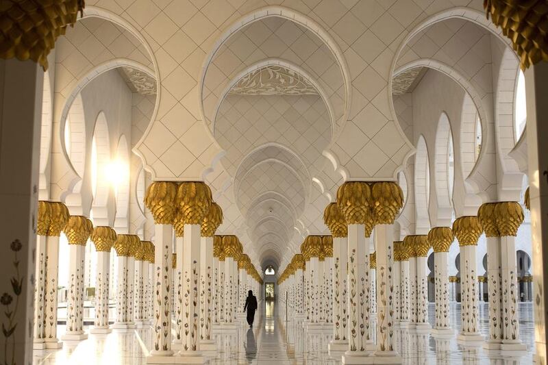 Sheikh Zayed Grand Mosque. Jeffrey E Biteng / The National