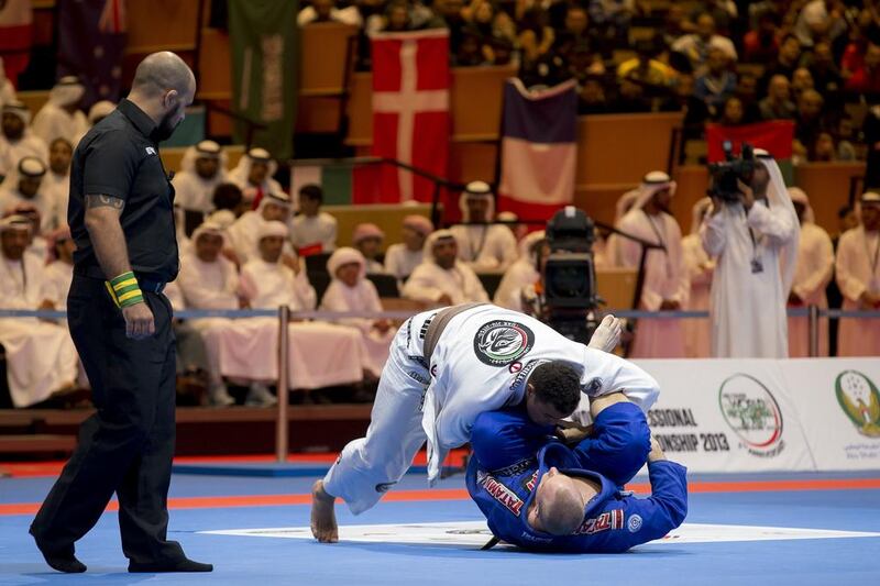 The 2013 Abu Dhabi World Jiu-Jitsu Championships were held at the National Exhibition Centre. Ryan Carter / Crown Prince Court