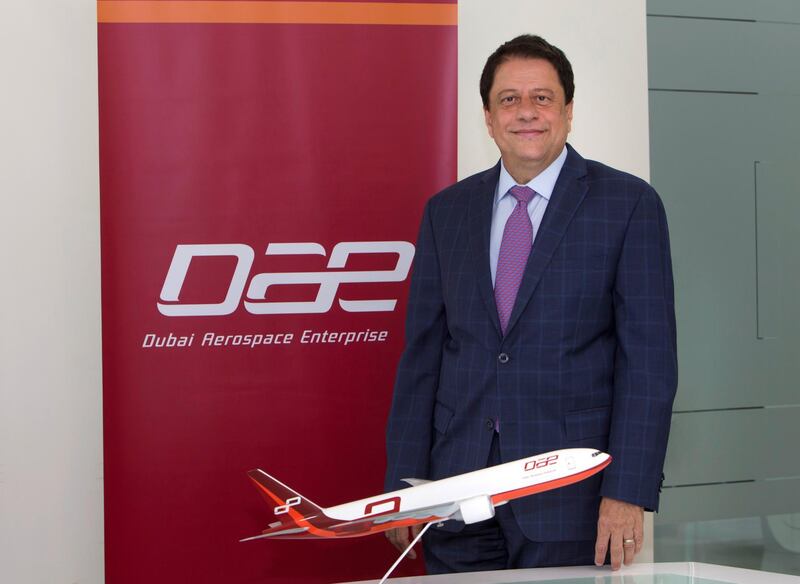 DUBAI, UNITED ARAB EMIRATES  27 August 2018- Interview with Firaz Tirapore, CEO of  Dubai government backed Dubai Aerospace Enterprise at his office in DIFC, Dubai. Leslie Pableo for The National for Sarah Townsend story