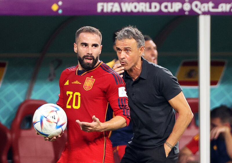 SUBS: Dani Carvajal 6 - On for Azpilicueta on 46 – and he walked into a storm. Needed for last gasp defending just to keep Japan at 2-1. 
EPA