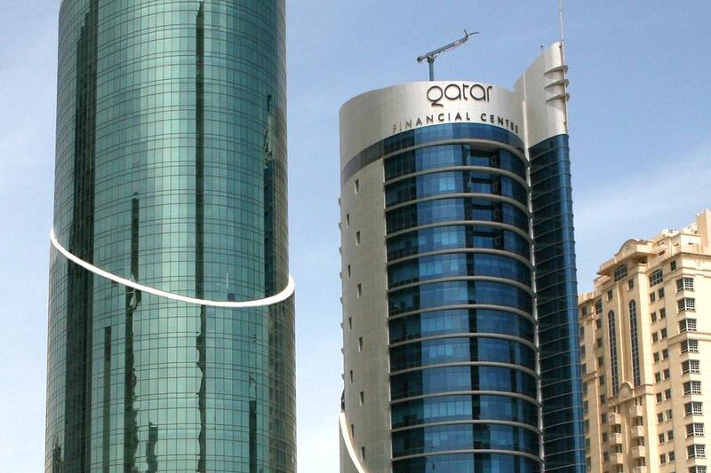 The Qatar Financial Centre is to move from the West Bay area. Randi Sokoloff / The National