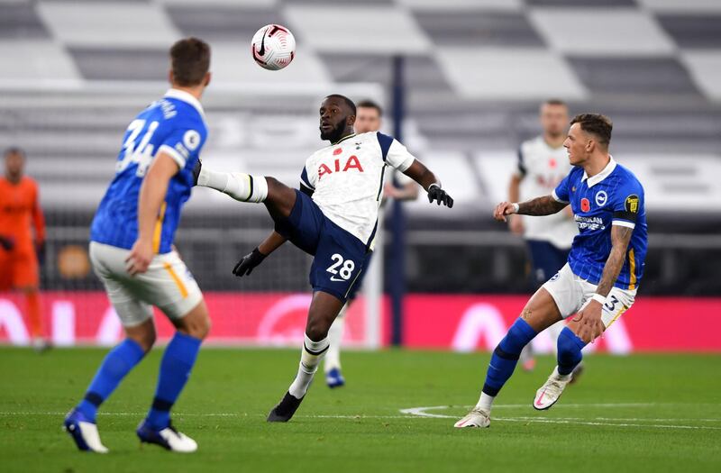 Tanguy Ndombele, 5 – Got booked early on and trod a pretty thing line for the rest of the first half. Showed some neat touches throughout, but just lacked quality in possession. PA