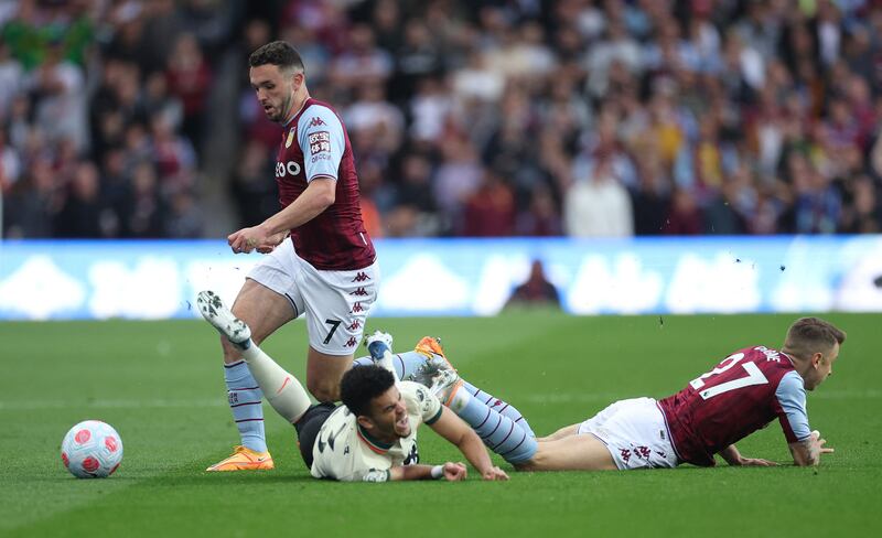 John McGinn – 6. The Scot was not afraid to put his foot in but his passing was a bit scattergun. One cross to Ings offered the striker an opportunity that was wasted.
Action Images
