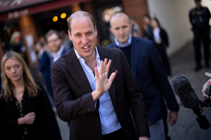 Prince William 'recently settled his claim against NGN behind the scenes', court documents said. EPA